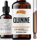 SIRUNES Quinine Tincture Extracto Quinine Dried Bark Herbal Suplemento Quinine Immune System Support Cinchona Bark Liquid Drops Alcohol y Gluten Free-4 fl Oz