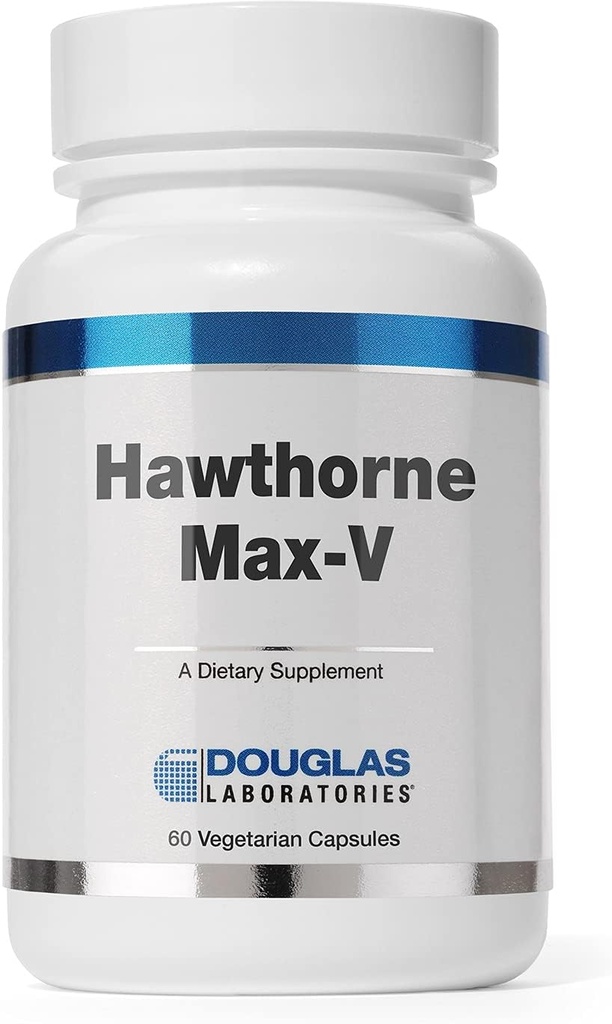 Douglas Laboratories Hawthorne Max-V ← Standardized Hawthorne Berry Extract for Circulatory Support ← 60 Capsules