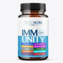 10-In-1 Immune Support Supplement: Immune Boosters for Adults &amp; Kids Daily Immunity Defense with Key Immune System Vitamins Zinc, Vitamin C and D, Plus Elderberry, Quercetin, Echinacea &amp; Más, 60 Caps