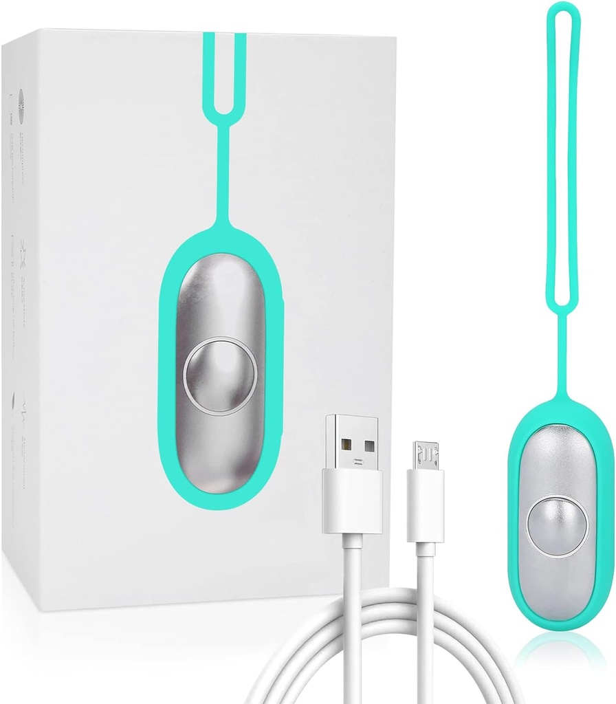 Instrumento de ayuda al sueño, dispositivo de ayuda al insomnio portátil, máquina de ayuda al sueño USB para mejorar el sueño, ansiedad de presión (lime)