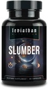 Leviathan Slumber ← Sleep Aid GABA Suplementos para el sueño profundo y tranquilo con Melatonina, Magnesium, L-Theanine, 5-HTP, Zinc, Magnolia, Valerian Root para dormir píldoras para adultos hombres y mujeres