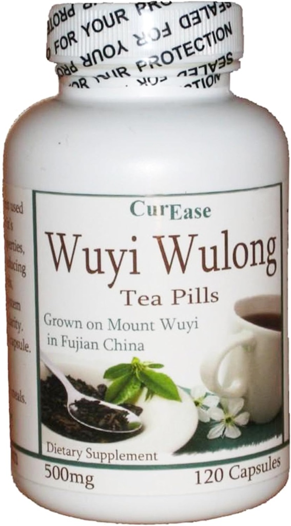 Wuyi Wulong Tea Capsules 500mg 120 Capsules 60 Serviciones