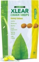 Xlear Xylitol Sugar-Free Cough Drops for Adults and Kids, Sugarless Dry Mouth Lozenges for Sore Throat Relief, Non-GMO, Gluten-Free, Natural Honey Lemon, 30 Count (Pack of 1)
