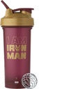 BlenderBottle Marvel Classic V2 Shaker Bottle Perfect para Protein Shakes y Pre Workout, 28-Once, Iron Man