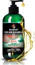 Aceite de salmón puro de cáñamo para perros y gatos - Omega Skin Care Remedy for Dandruff, Shedding, Alergía ' Itchy Skin Relief - Suplemento conjunto para la artritis de mascotas - Esquí y vitaminas de la cáscara Pets Love - 8 oz