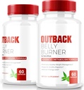(2 Pack) Píldoras Belly Burner, Premium Out Back Belly Burner Keto Capsules, Todos los suplementos de Keto Natural para apoyar los objetivos de Fitness y Body, Reseñas oficiales de BellyBurner (120 cápsulas)
