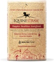 EquineStraw, 3 cu ft (25 lb) se expande a 10+ cu ft – Wheat Straw Bedding for Horses, Foaling & Trailers – Dust-Free, Allergen-Free, Absorbent, Sensitive-Skin Safe – Sosteniblemente Fuented