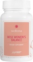 Wellena Wise Women’s Balance by Magdalena TEN Highly Bioavailable and Synergistic Herbal, Vitamina, and Mineral Blend for Hormonal Balance in Peri- and Menopause ← 120 Vegetarian Capsules 60-Day Supply