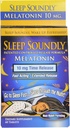 Sleep Soundly Melatonin 10mg, Fast Acting, Extended Release Sleep Formula, 60 porciones, Blue