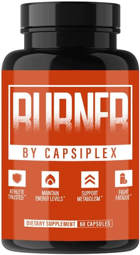 Causiplex Burner por Capsiplex - Capsiplex Burner para Hombres y Mujeres - Capsiplex Diet Pills (60 Pills - 1 Mes de Suministro)
