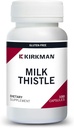 Kirkman Milk Thistle 100 mg - Hypoallergenic ← 100 cápsulas vegetarianas