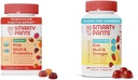 SmartyPants Kids Multivitamin Gummies Bundle: Organic Probiotics, Omega 3, Vitaminas D3, C, B12, B6, A, K & Zinc Immune Support, Sugar Free Strawberry Banana, 164 Condes