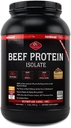 Olympian Labs Beef Protein Isolate Powder, 24g Protein, BST Gratis, 2 Grams BCAA's, Muscle Building Amino Acids, 32 onzas, Flavored with Real Chocolate