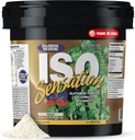 Ultimate Nutrition Whey Protein Isolate Powder with Glutamine Complex, ISO Sensation 93 - Whey Protein Powder with Añadido Colostrum for Enhanced Recovery, Immunity & Gut Health - Natural, 5lbs