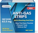 Anti Gas Relief 100 Strips ← Mint Flavor Oral Dissolvable Anti Bloating Relief Strips ← Rapid Gas Relief para Adultos