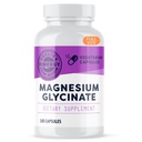 Vimergy Magnesium Glycinate – Stress Support – Chelated to avoid Tummy Upset*– promueve la salud del corazón y la energía*– Kosher, Vegan Gluten-Free – 180 Caps