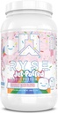Polvo Proteína cargada RYSE - Pastel de cumpleaños con Jet-Puffed - 25g Whey Protein Isolate " Concentrate with Prebiotic Fiber " MCTs - Bajo Carb, Sugar bajo, Digestive-Friendly - 27 Servings / 2 lb Tub