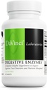 DAVINCI Laboratorios All-Zyme - Suplemento dietético para apoyar Función de Tracto Digestivo y Absorción Nutriente - con Calcio, Pepsin, Bromelain, Papain, Pancreatin y Más - Sin gluten - 90 Tabletas