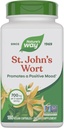 Camino de la Naturaleza St. John Wort Herb, Promueve una Perspectiva Positiva*, 700 mg por 2-Capsula Serving, Proyecto No GMO Verificado, Vegan, 180 cápsulas (Paquete Mayo Vary)