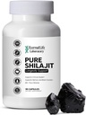 100% puro Shilajit, orgánico Himalayan Shilajit para Hombres &amp; Mujeres, 85+ Trace Minerals Rich in Fulvic Acid Shilajit Supplement for Energy &amp; Immune System 1000mg 90 Count