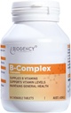 B-Complex Suplemento dietético - Contiene todas las vitaminas B incluyendo B12, B1, B2, B5, B6, B7, ácido fólico para el apoyo energético Mejora de la inmunidad del estrés, 1 Pack 60 Tablets