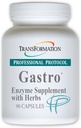 TRANSFORMACIÓN LA GENESIS DE LA BUENA SALUD Gastro Enzyme Suplemento con Herbal Blend &amp; Vitamina E, Fórmula para Aliviar el Incomodidad Gastrointestinal, Apoyo al Alivio de la acidez cardiaca, 90 cápsulas