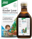 Floradix Kinder Love Children's Multivitamin - Herbal Supplement - Liquid Multivitamin for Kids - Vitaminas A, C, D &amp; E, Calcium &amp; Más - Vegetariano, No GMO, Libre de gluten - 8,5 fl oz