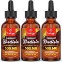 57,000 MG Liposomal Active Rhodiola Rosea Supplement, Rhodiola Root Extract, Liquid for High Absorption, Rhodiola Rosea Root Extract Tincture for Energy, Stress, Mood, Vegan, 180 ml