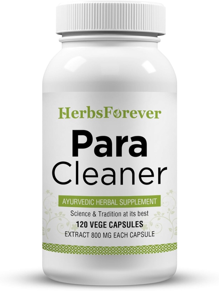 Herbsforever para Cleaner Capsules Detox & Repair Formula Promotes Liver Cleanse 120 Capsule