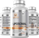 Vitamina Liposomal C 1400mg- 180 cápsulas veganos- China Ingredientes libres, alta absorción soluble grasa VIT C- soporta sistema inmunológico saludable &amp; colagen Booster- potente suplemento de soporte antioxidante