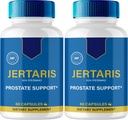IDEAL PERFORMANCE Jertaris Capsules, Jertaris Prostate Health Supplement Pills - Extra Strength, Jertaris Supports Prostate Heath All Natural Formula, Jerta RIS Capsules, Jer Taris Reviews (2 Pack)