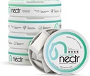 Nectr Energy Nootropic Pouches – Glacial Green Wintergreen Caffeine Pouches con Cognizin® Citicoline. Treats cerebrales libres de azúcar. Smooth, Sustained Focus & Energy Supplement - 5 Pucks of 16pcs