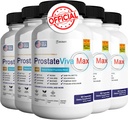 ProstateViva Max Suplementos de próstata para hombres cápsulas, suplementos de salud - máxima fuerza, todo natural para apoyar la función normal y saludable, Prosta Vive Reseñas (600 cápsulas)