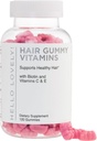 Vitaminas para el cabello Gummies - Biotina 5000 mcg con vitamina E, C & Zinc, Vitaminas para el crecimiento del cabello para hombres y mujeres - Pelo más fuerte, Hermoso, Skin & Nails Suplemento, No GMO &amp; Gluten-Free - 120 Gummy Bears