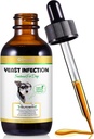 Tratamiento de la infección por levadura para perros, Naturalmente ayuda a perros sanos, Tratamiento de infecciones por el oído, Alivio de alergia a perros, Alivio de la inflamación &amp; Más (1pcs)