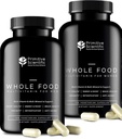 Whole Food Men & Women’s Supplement for Holistic Health (Bundle) | Women’s Multivitamins (120 Capsules) + Men’s Multivitamins (120 Capsules) |Full-Spectrum, 100% Natural, Non-GMO