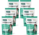 Wellnergy Daily Probiotic " Prebiotics Soft Chew for Dogs " Cats - Asistencia Digestiva para la diarrea, estreñimiento, estómago de aparición, indigestión " Gas - Ayuda Digestión, Esquí de alergia " Salud de inmuno 60ct
