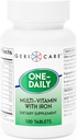 GeriCare Multi-Vitamin de un día con tablas de hierro,100 Cuenta (Pack of 1)