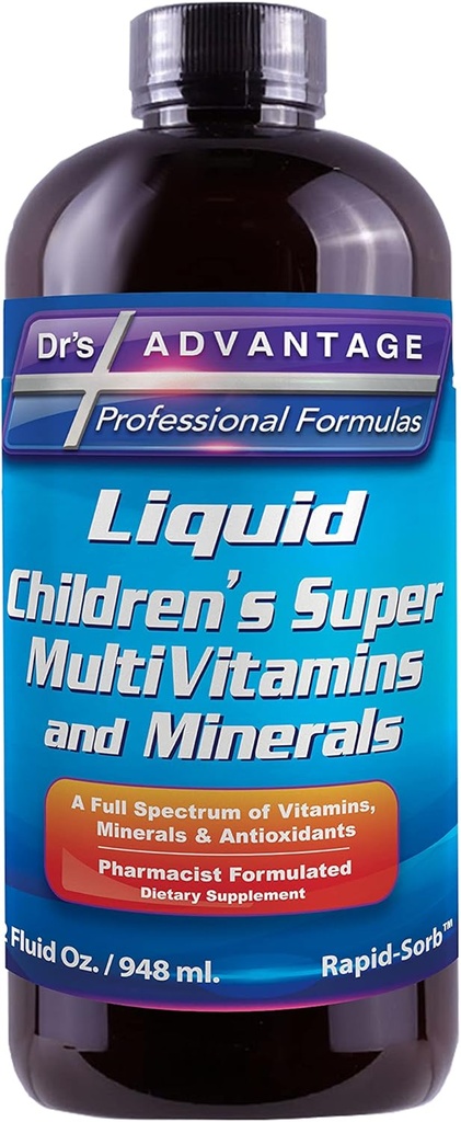 Niños líquidos Super MultiVitamins &amp; Mineral 32oz