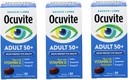 Ocuvite (Pack of 3) Vitamina Ojo Adulto 50+ Fórmula, 150 Gels Soft Total