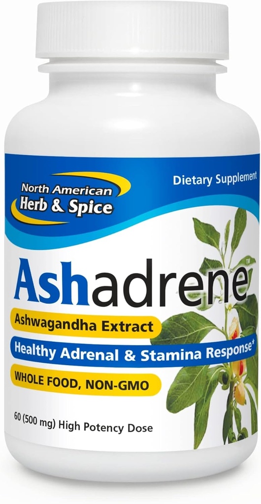 NORTH AMERICAN HERB &amp; SPICE Ashadrene 60 caps