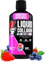 PROSUPPS Amino23 Líquido colágeno Zapatos, Berry - Collagen Peptide Post Workout Suplemento Apoyos Envejecimiento saludable, Juntas, Piel sin gluten - 16 Servimientos