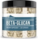 Earthborn Elements Beta Glucan, 200 Capsules, Pure & Undiluted, No Additives