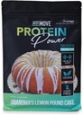 Just Move Protien - Pastel de Limón de la abuela - Vegan (Planta Basada), Orgánico, Dairy Free, Soy Free, Gluten Free, Keto, Peanut Free, 20g Protein, Low Carb, Non GMO (17.2 Oz)