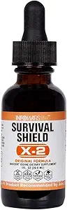 Infowars/Infowar's Life - Supervival Shield X-2 Nascent Iodine (1 oz) / Made in USA/Same Day Ship