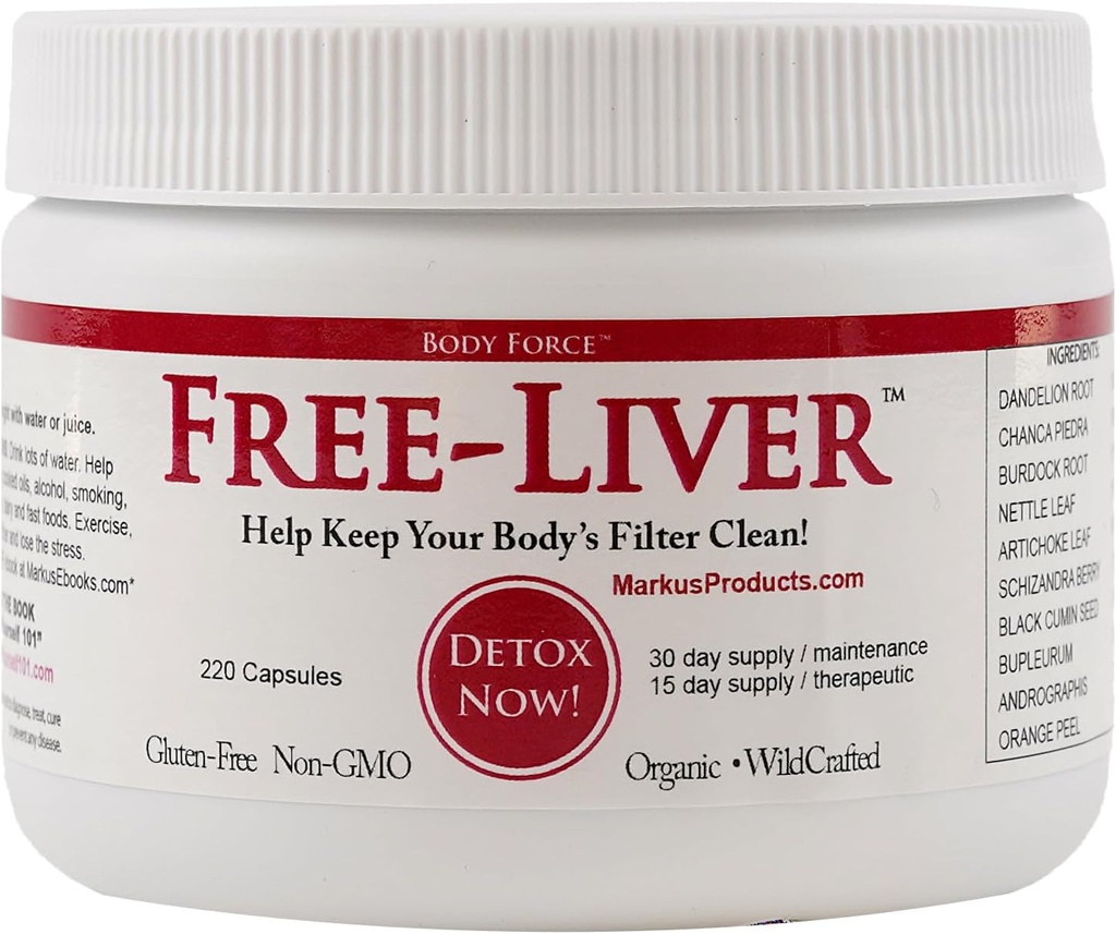 Body Force Liver Formula Capsules por Markus