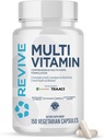 Revive MD Multi-Vitamin Supplement for Men &amp; Women – Daily Multivitamin Supports Energy, Immunity &amp; Global Health with Essential Vitamins, NAC, Zinc, Magnesium &amp; More (60 Capsules, 30 Servings)