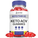 Keto Thrive Keto ACV Gummies Advanced Formula 1000MG Keto Thrive Keto Gummies Apple Sider Vinegar Formulado con Pomegranate Beet Juice Powder B12 Vegan Non GMO 60 Gummys
