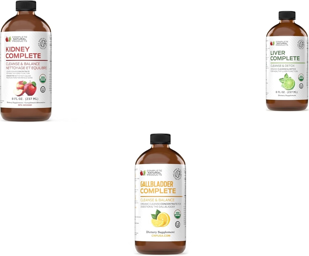 Productos naturales completos Riñón completo 8oz, Hígador completo 8oz &