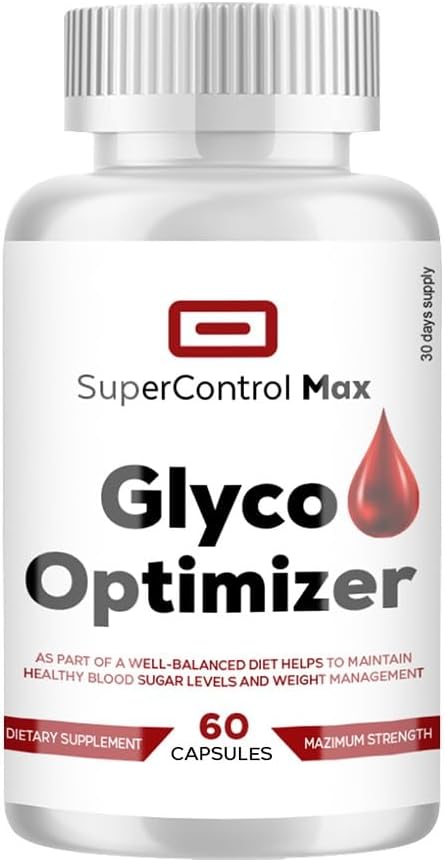 Super Control Max Glyco Optimizer - Super Control Max Glycogen Support - Glyco Optimize Pills (60 Capsules - 1 Mes de Suministro)